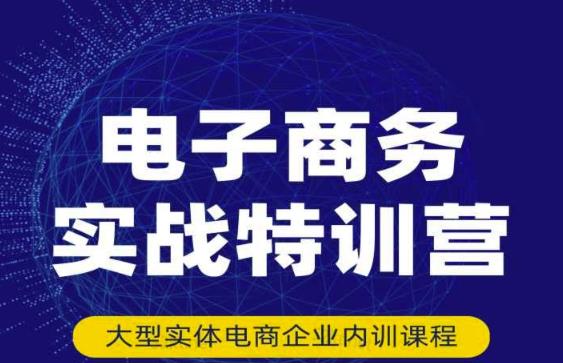 民赛电气内部出品：电子商务实战特训营，全方位带你入门电商，308种方式玩转电商资料-资料聚-淘金-淘金阁-网上教程第一资源库